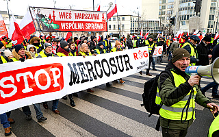 „Idziemy w niepewność”. Protesty rolników przeciwko umowie z Mercosurem „Idziemy w niepewność”. Protesty rolników przeciwko umowie z Mercosurem